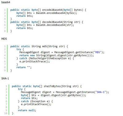 实例总结Java常用的加密算法